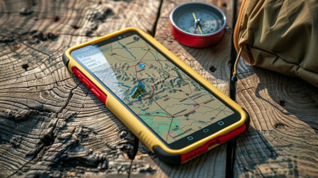 Hiking Apps and Compass