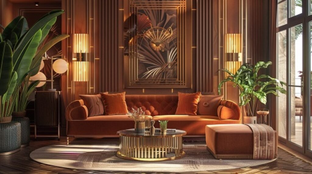 Art Deco style interior