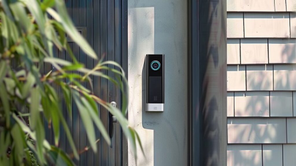 Video Doorbell at entrance
