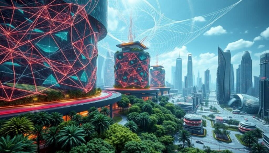 Futuristic city