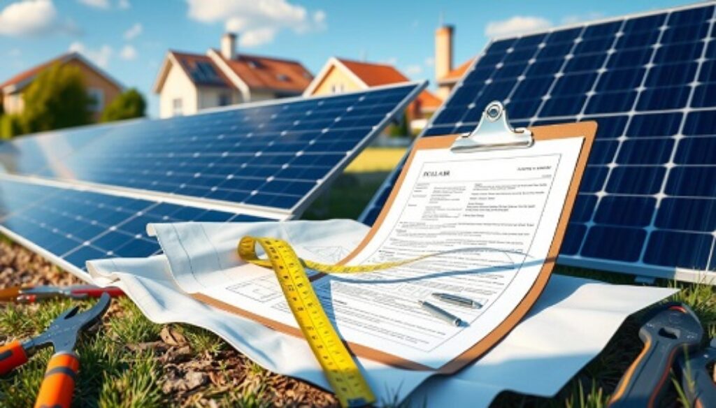 Solar panel permits and legalities