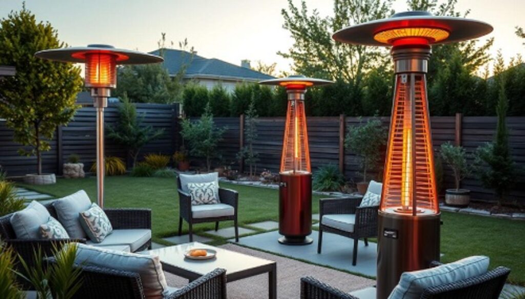 Electric patio heaters