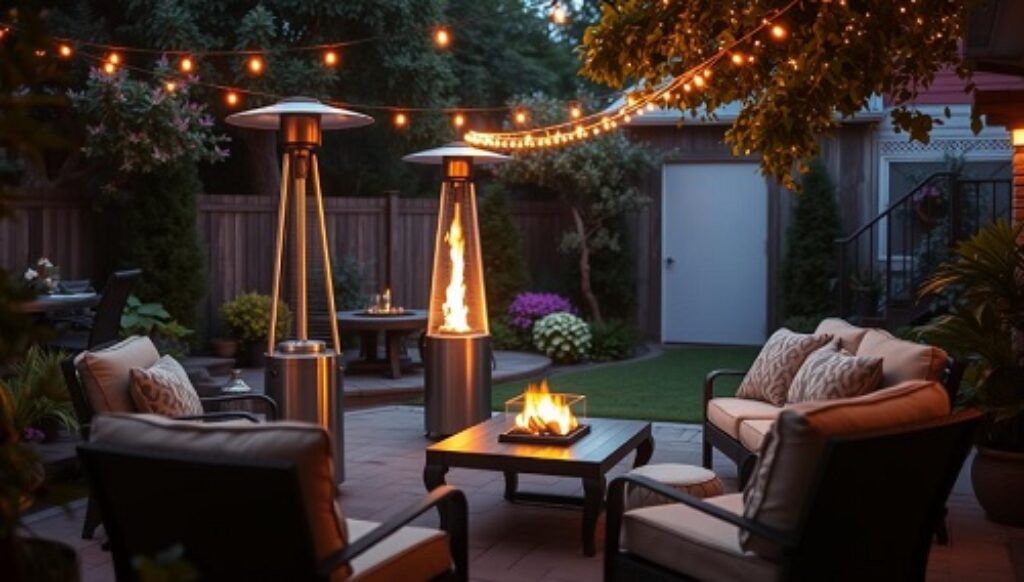 Gas patio heaters