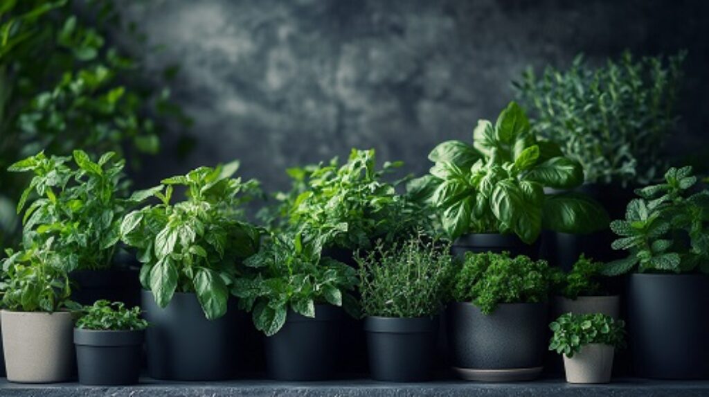 Grow herbs indoors.