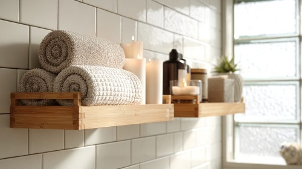 
A_modern_bathroom_interior_with_floating_bamboo_shelf