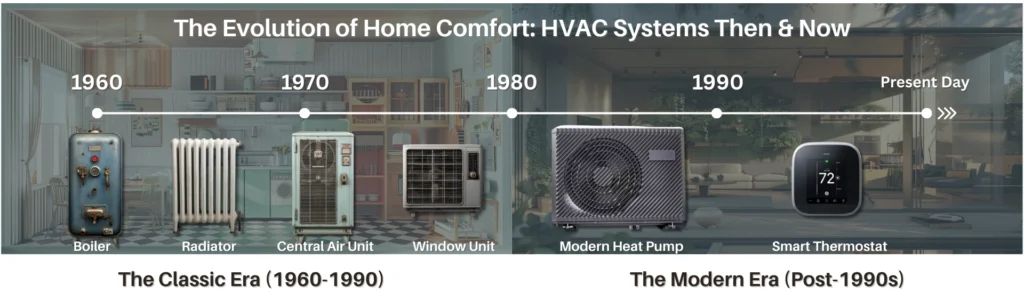The Evolution of Home Comfort HVAC Systems